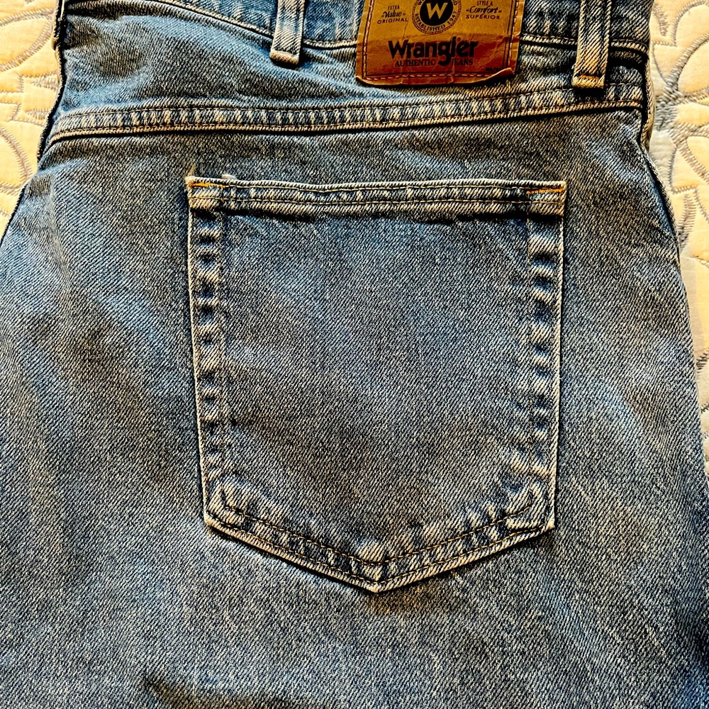 Wranglers WA783 regular fit blue jeans